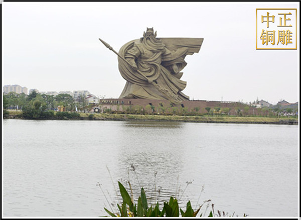 景觀(guān)銅關(guān)公雕塑